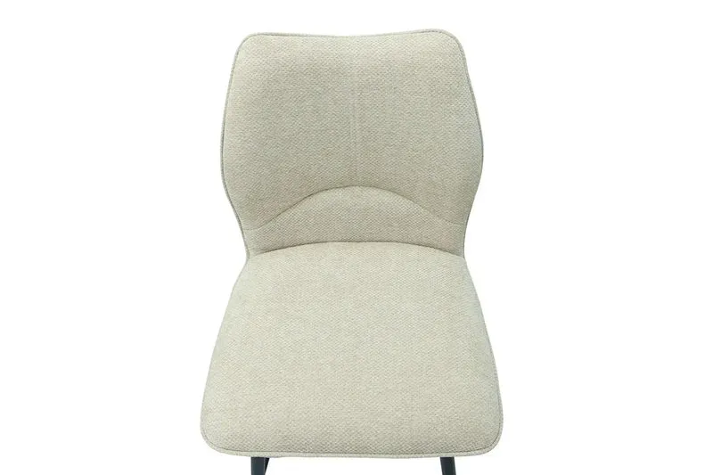 Chaises de Bar LYARA en Tissu - 48 x 56 cm