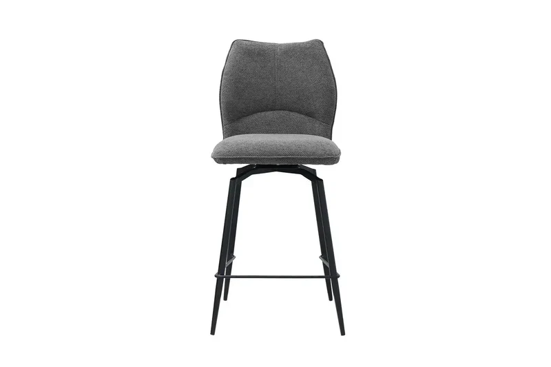 Chaises de Bar LYARA en Tissu - 48 x 56 cm