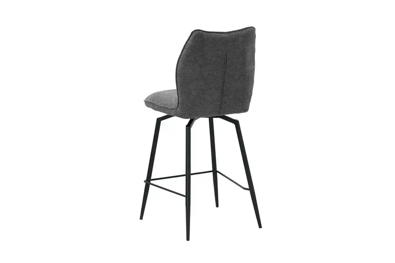 Chaises de Bar LYARA en Tissu - 48 x 56 cm