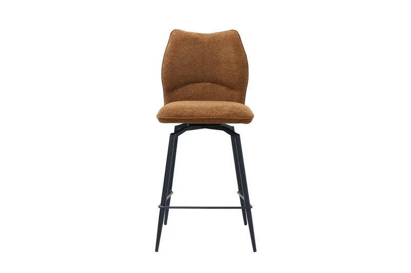 Chaises de Bar LYARA en Tissu - 48 x 56 cm