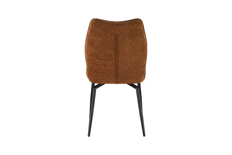 Chaises de Salle à Manger Pivotante LYARA en Tissu - 45,5 x 60 cm