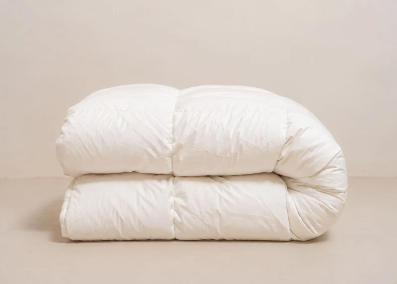 Couette en duvet et plumes