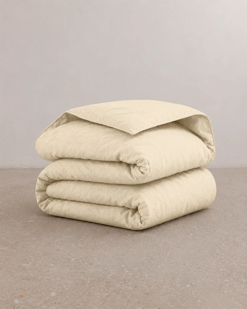 Housse de couette satin de coton - 4 coloris au choix