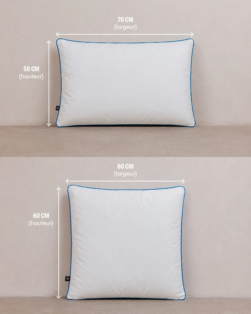 Oreiller Pillow - polyester - lot de 2