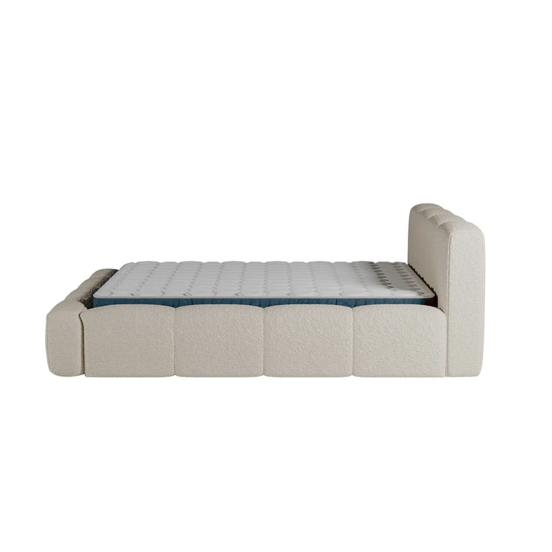 Ensemble lit coffre Equinox et matelas à mémoire de forme Jade - 26cm