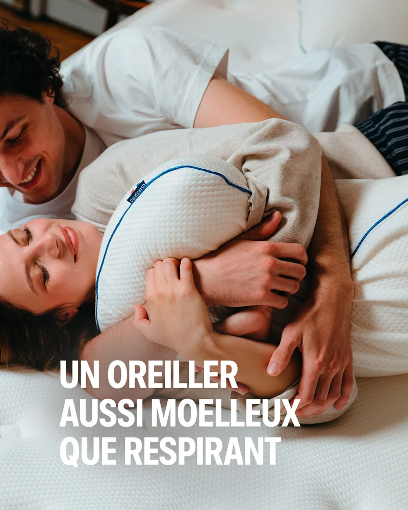 Oreiller Memory Air - mémoire de forme - à l'unité