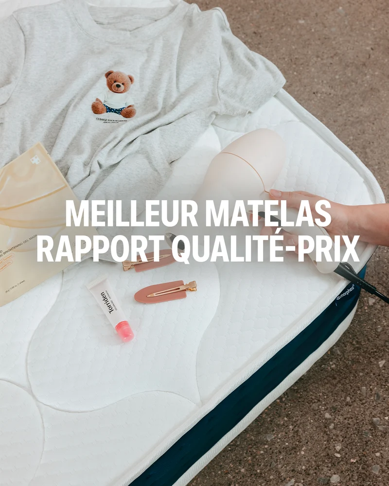 Matelas hybride Mila - mousse et ressorts - 22cm