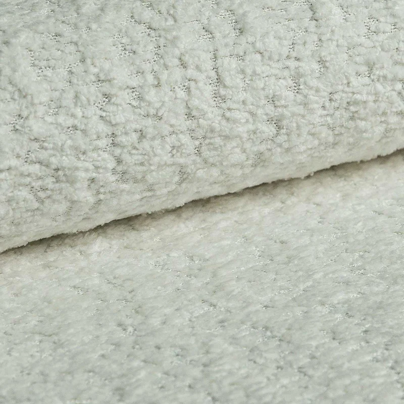 Grand coussin Étoile en tissu texturé bouclé