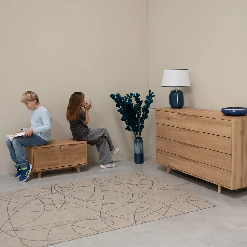 Banc en bois massif SWEDEN | NordicStory
