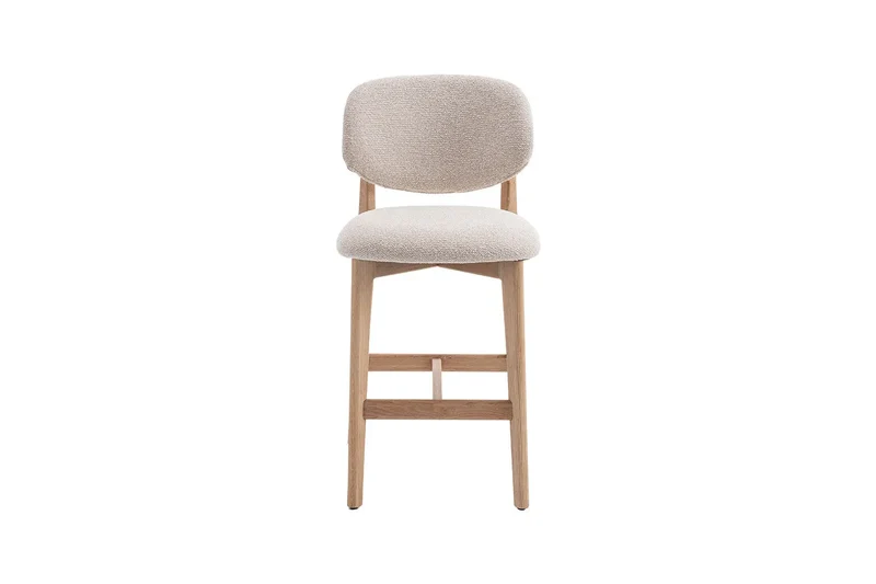 Chaise de Bar KAYA en Chêne Massif - 47 x 56.5 cm