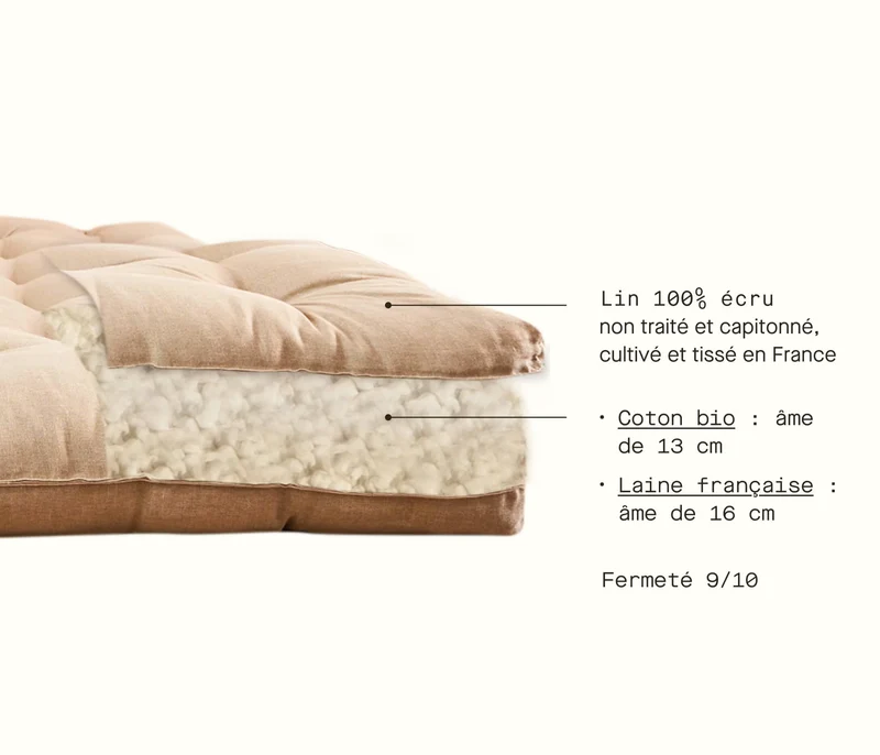 Futon naturel