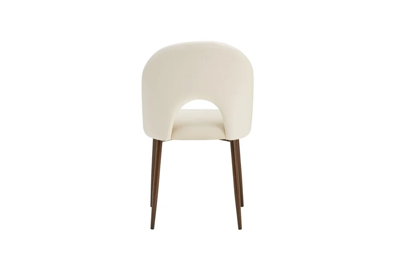 Chaise Teddy Pied Bois Noyer