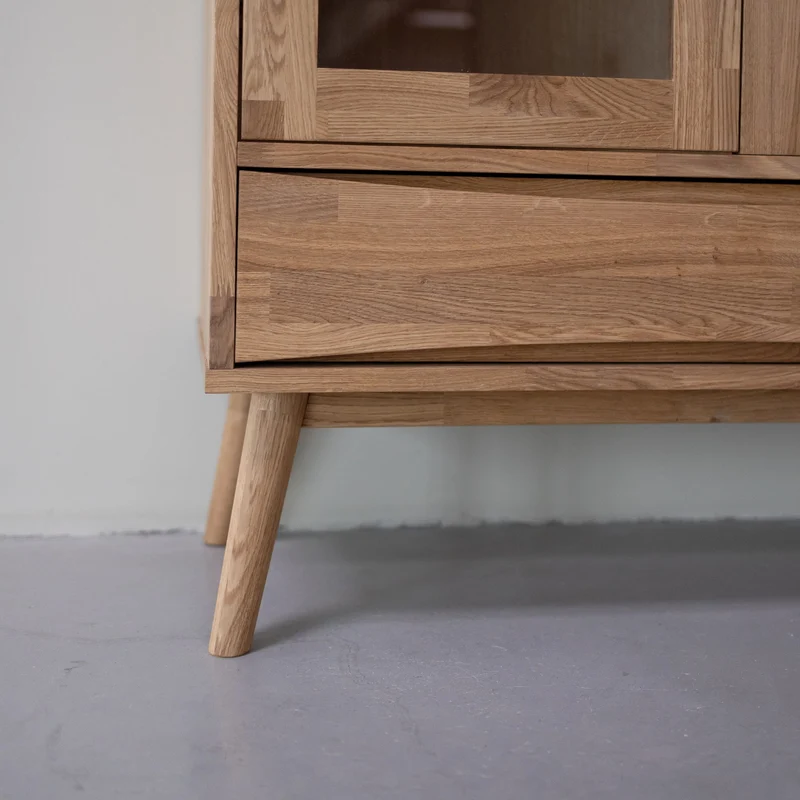 Vitrine en chêne MALMO | NordicStory