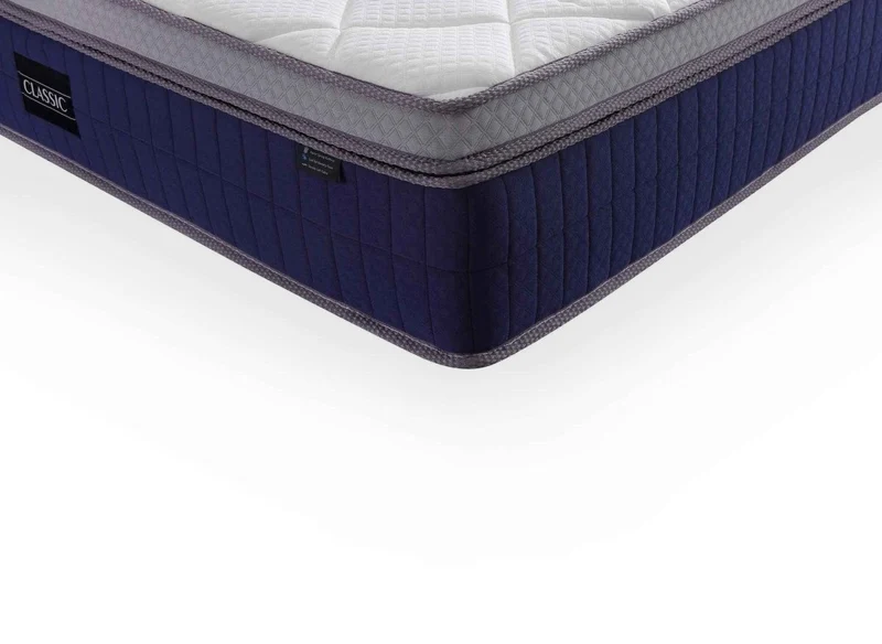 Matelas hybride CLASSIC 160 x 200 cm ressorts ensachés et mémoire de forme épaisseur 31 cm