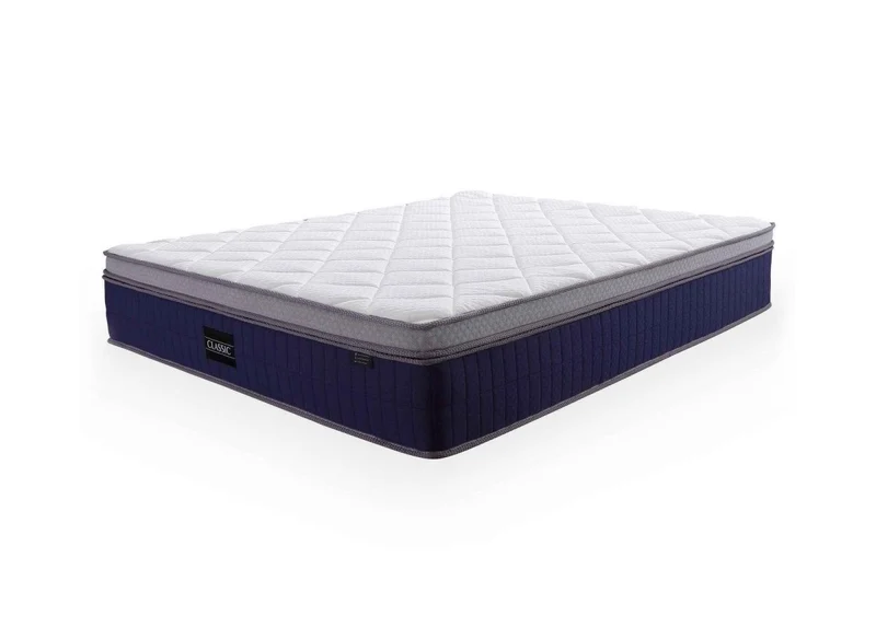 Matelas hybride CLASSIC 180 x 200 cm ressorts ensachés et mémoire de forme épaisseur 31 cm