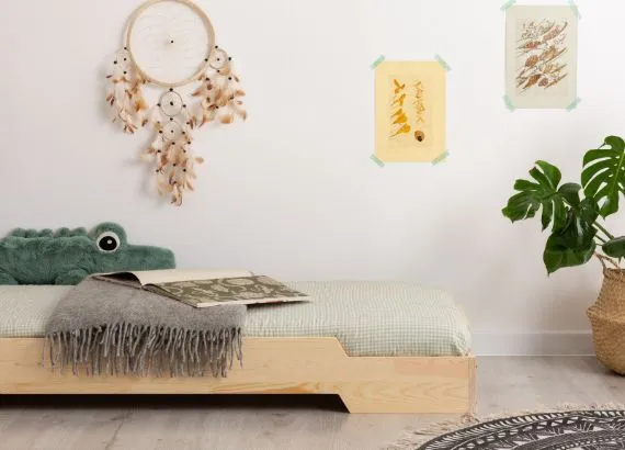 Lit Montessori en bois massif FSC • Violette