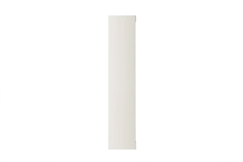 Armoire 2 portes coulissante avec porte miroir MIKA blanc - 182.5 cm
