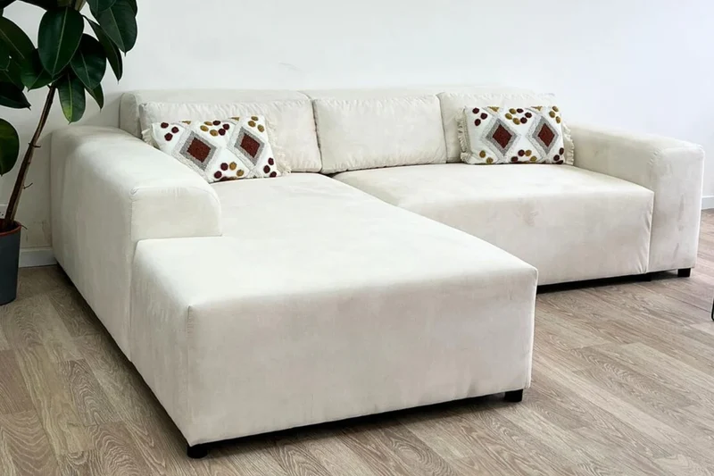 Canapé Moris Beige - Velours