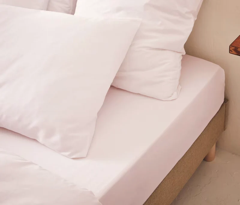 Drap housse en coton bio