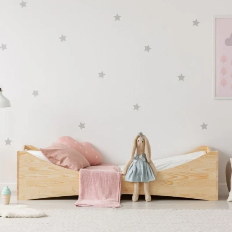 Lit simple en bois massif FSC • Iris