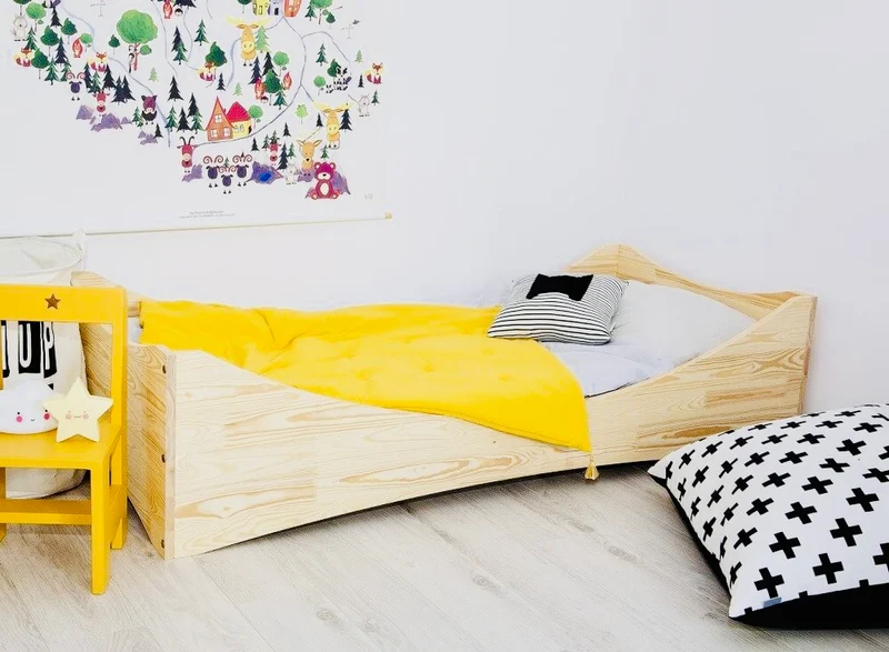 Lit simple en bois massif FSC • Iris