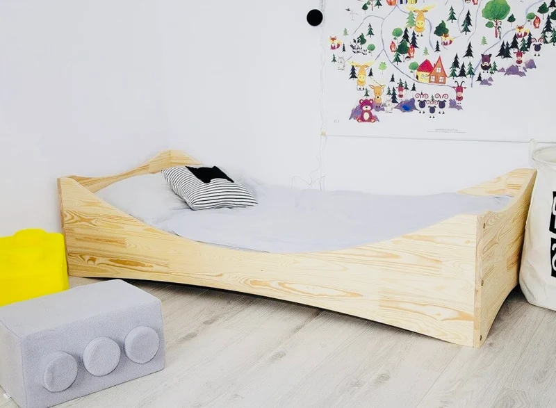 Lit simple en bois massif FSC • Iris