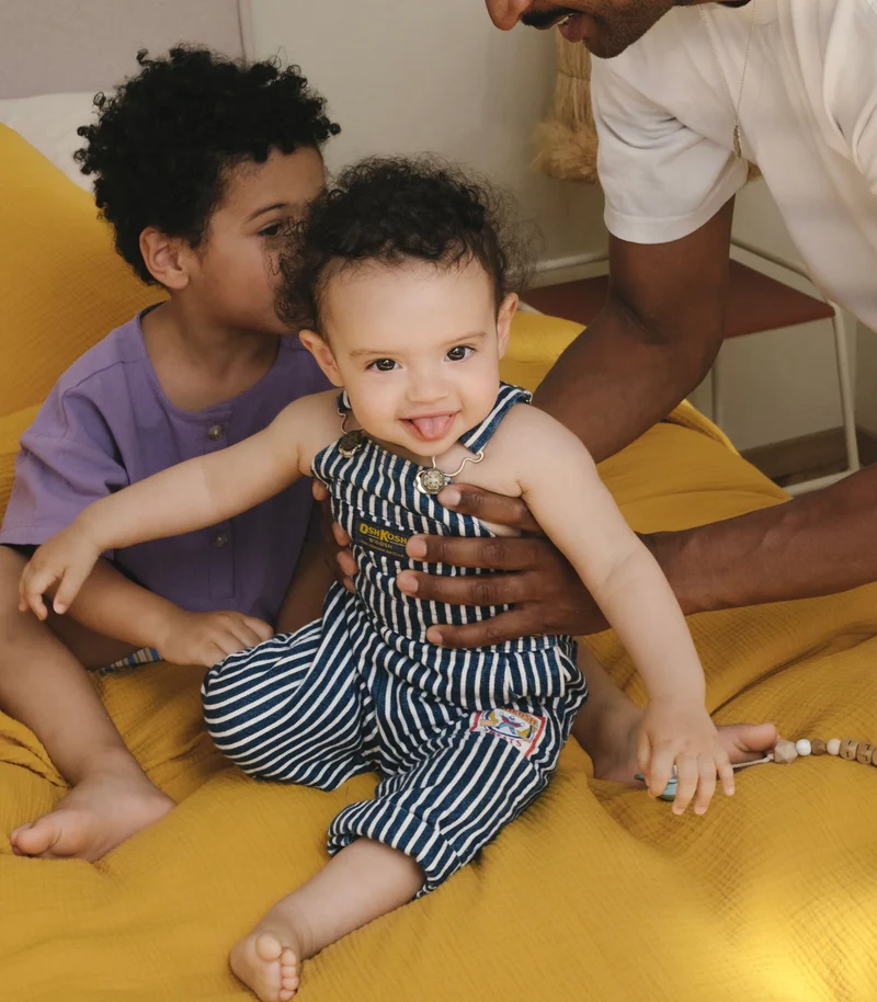 Taies d'oreiller en gaze de coton - Jaune safran