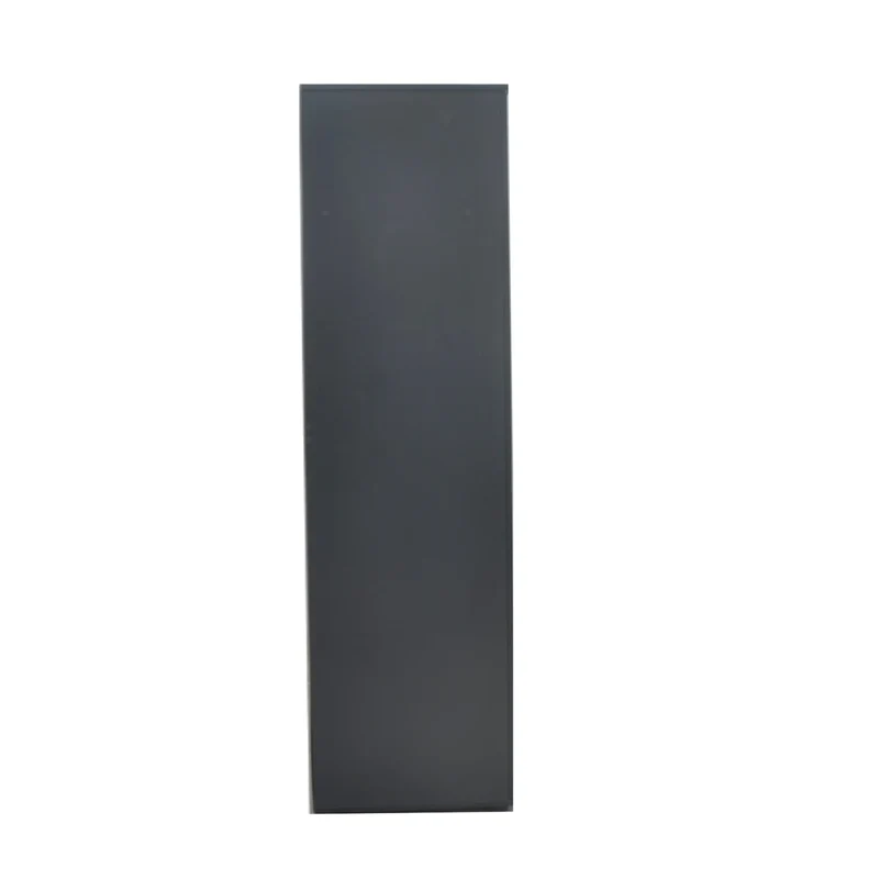Armoire 3 portes avec miroir MARCO gris foncé - 120 cm