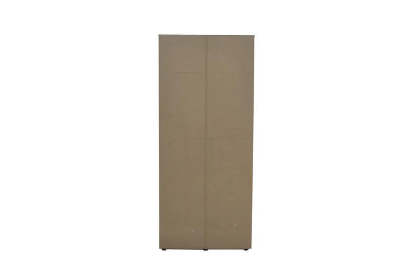 Armoire 3 portes avec miroir Marco - blanc 120 cm