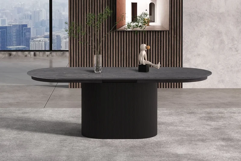 Table Extensible Ovale LYANE - 180 à 220 cm