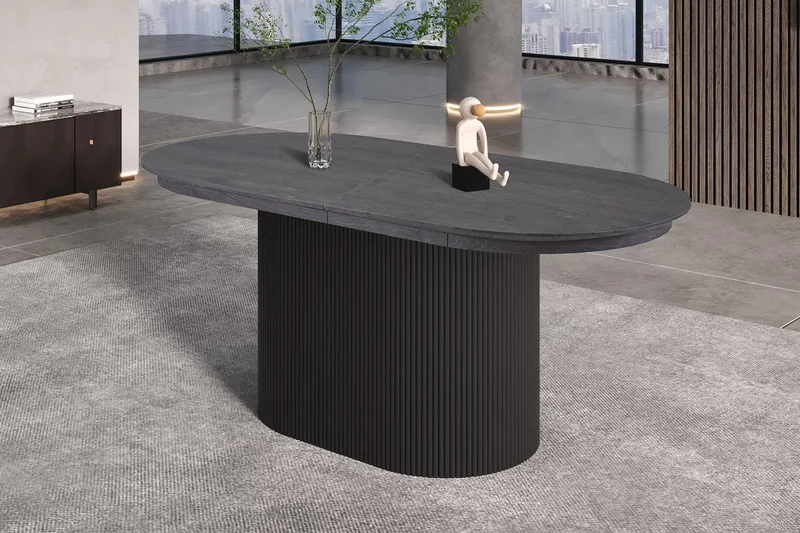 Table Extensible Ovale LYANE - 180 à 220 cm