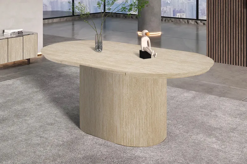 Table Extensible Ovale LYANE - 180 à 220 cm