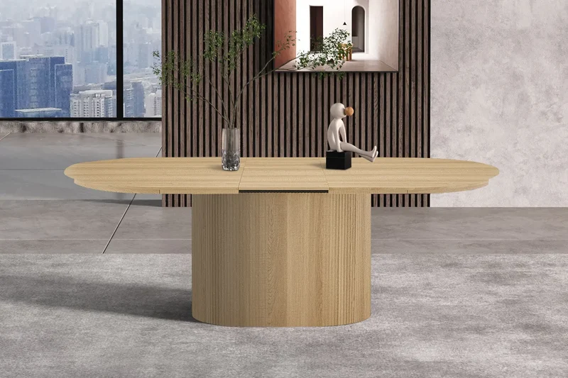 Table Extensible Ovale LYANE - 180 à 220 cm
