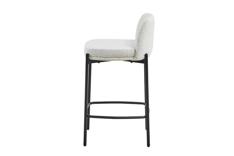 Chaises de Bar ELLYA Blanc - 37.5 x 46 cm
