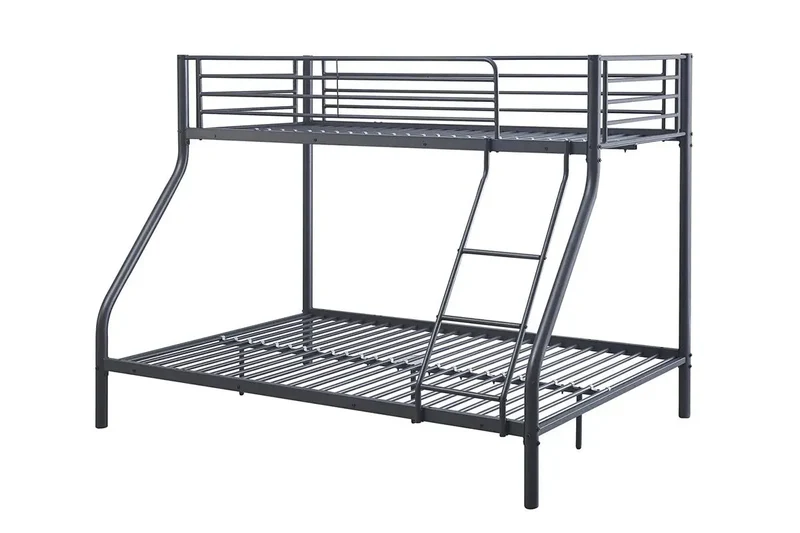Lit superposé TYA métal 140/90x200 Gris foncé