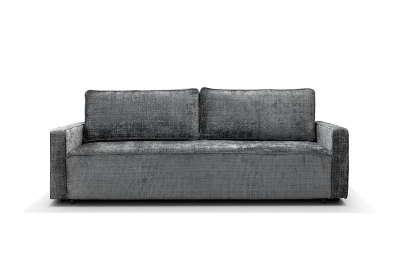 Canapé Nicole tissus Marbella Gris Anthracite