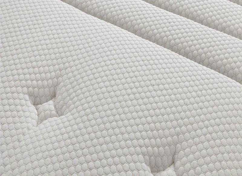 Matelas hybride NATURAL 160 x 200 cm ressorts ensachés et soie épaisseur 29 cm