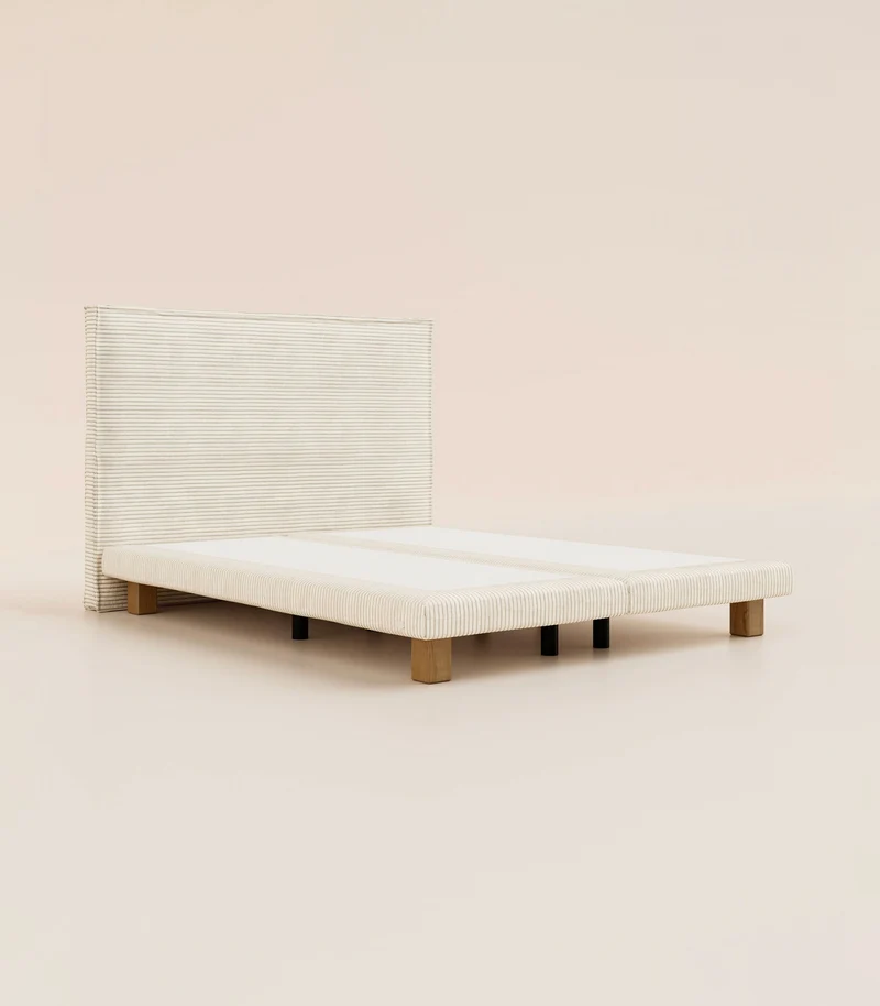 Lit Grand Ours - Velours Sahara