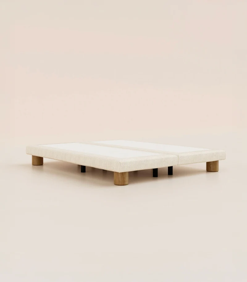 Sommier Grand Ours - Velours Sahara