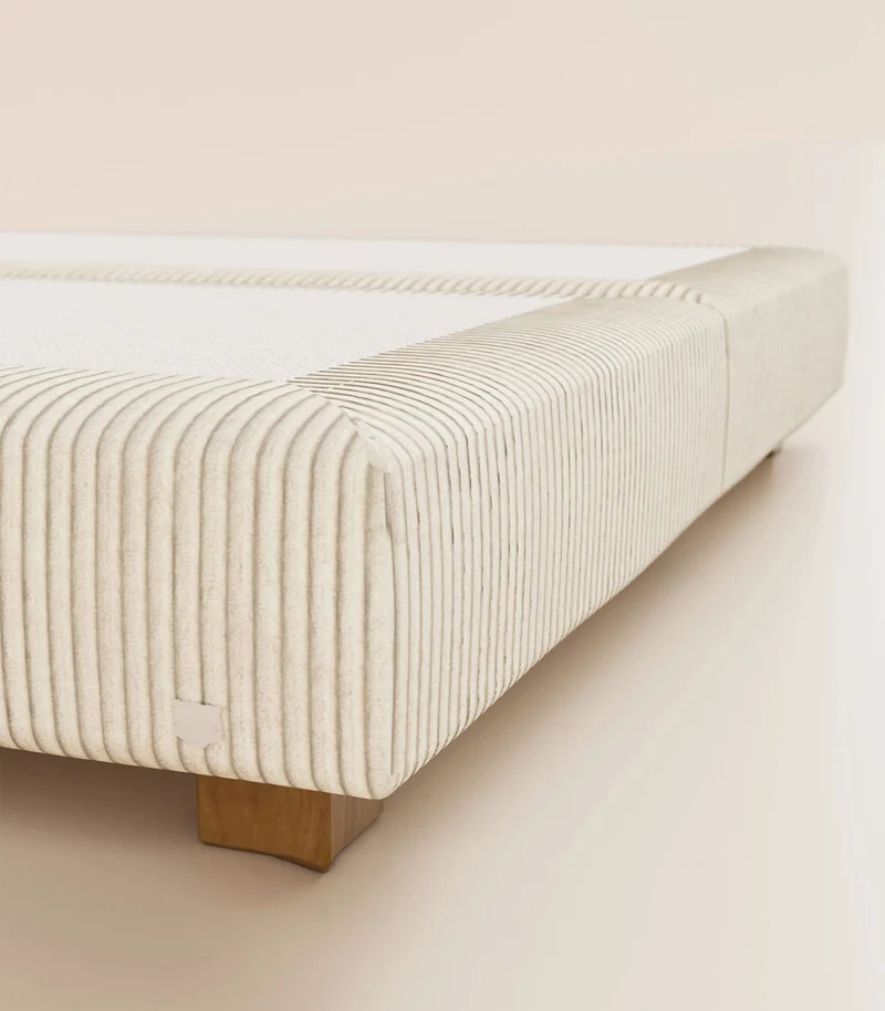 Sommier Grand Ours - Velours Sahara