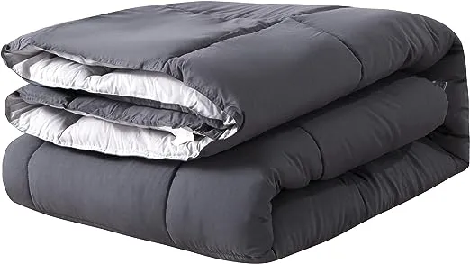 Couette hiver bicolore
