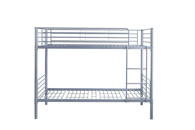 Lit superposé SAMYA 90x200 Divisible Métal Gris