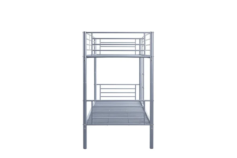 Lit superposé SAMYA 90x200 Divisible Métal Gris