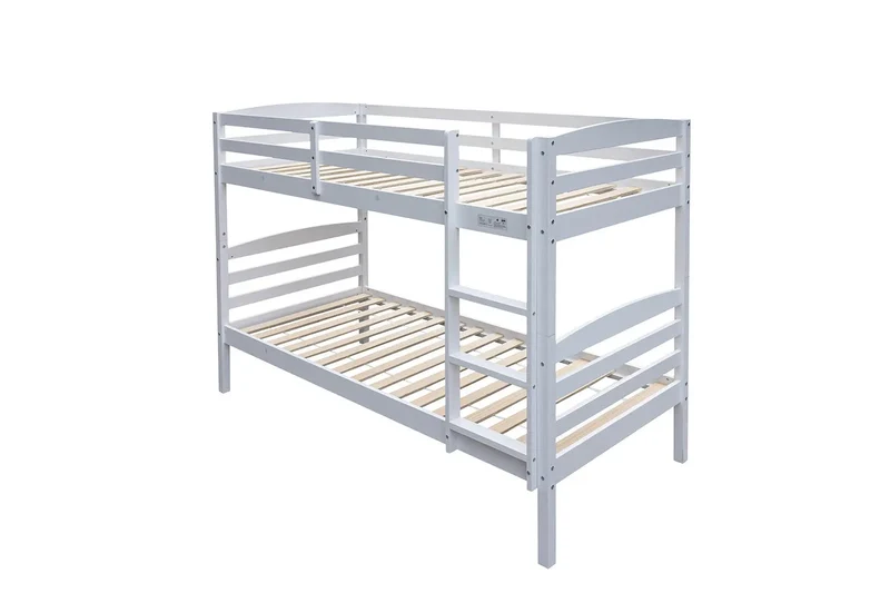 Lit superposé RAY 90x200 Divisible Blanc