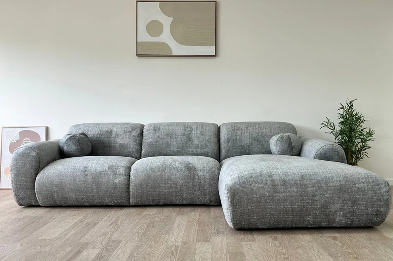 Canapé Cloud Tissu Marbella Anthracite