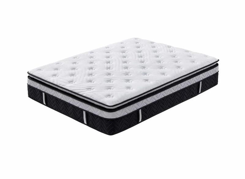 Matelas hybride mémoire de forme 160 x 200 cm épaisseur 35 cm - CLOUDY