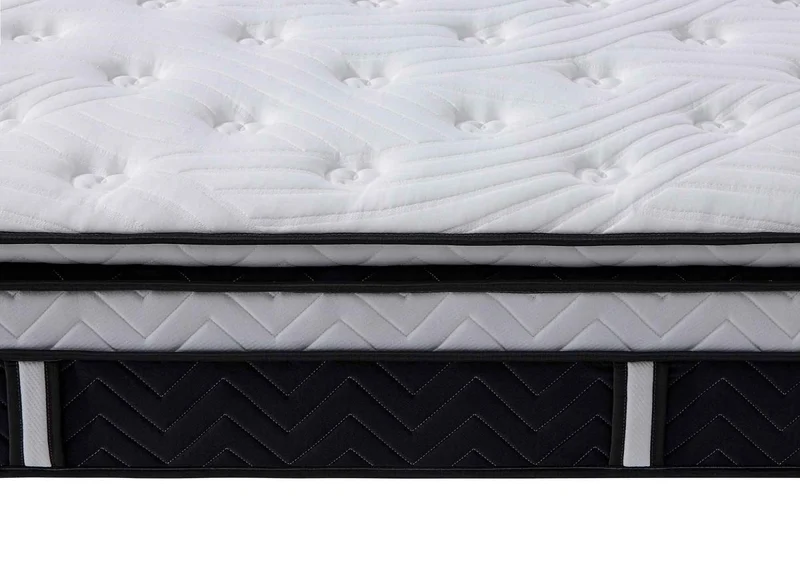 Matelas hybride mémoire de forme 160 x 200 cm épaisseur 35 cm - CLOUDY