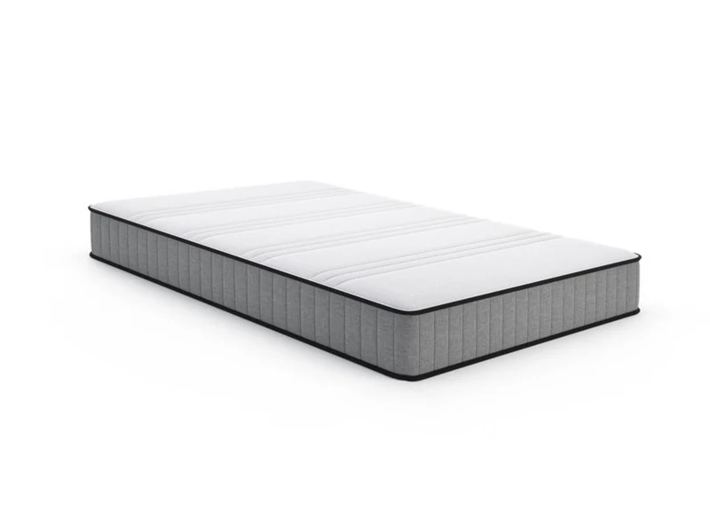 Ensemble 90x190 sommier tapissier + Matelas mousse ferme 20 cm - AWAN