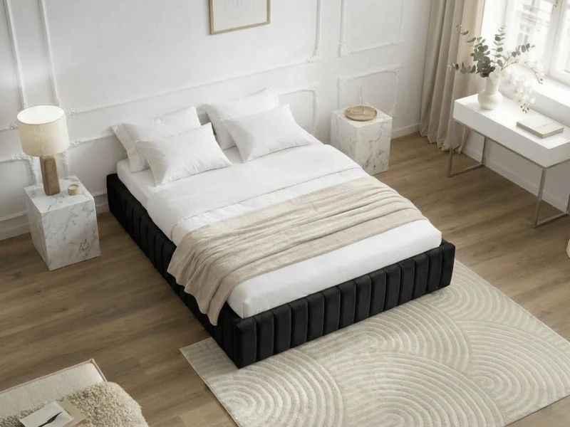 Sommier coffre design capitonné - Bobby