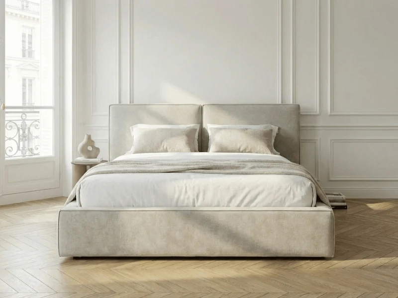 Lit coffre VICTORIA – Tête de lit XL